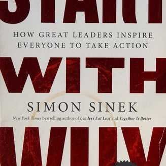 Cover of Start with Why by Simon Sinek
