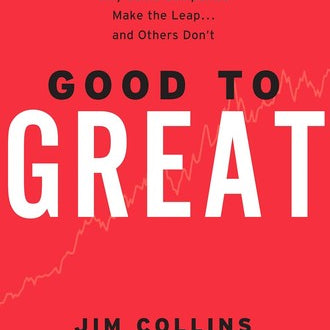 Cover of Good to Great by Jim Collins