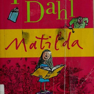 Cover of Matilda by Roald Dahl