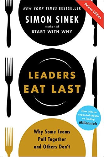 Cover of Leaders Eat Last by Simon Sinek