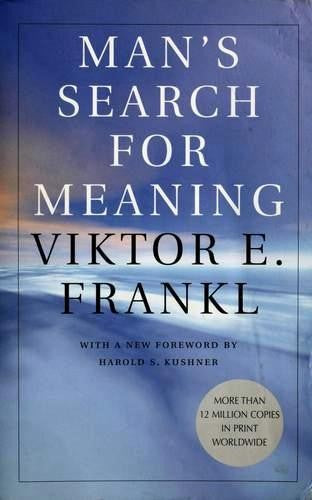 Cover of Man's Search for Meaning by Viktor E. Frankl